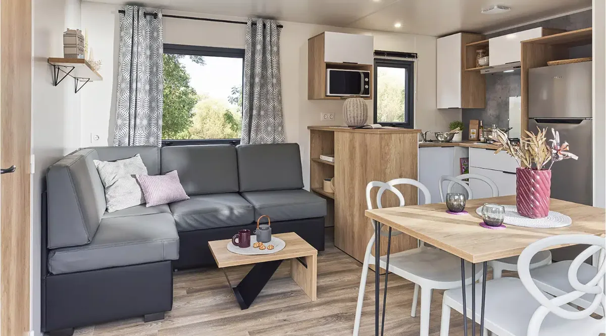 Mobil-home Lodge Nature Rapidhome VP875 – mobil-home neuf 2 chambres 32 m² à vendre à La Source